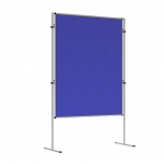 Stecktafel, 120x100 cm, beidseitig Stoffoberfläche, 
